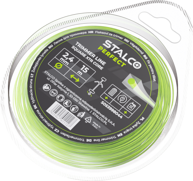 Stalco Square Xtr Kern 2,4 Mm X 15 M Perfekte Schneidlinie S053998044
