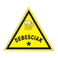 Helmaufkleber ''Debeściak'', 1 Stück.