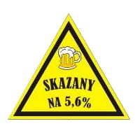 Helmaufkleber „verurteilt Zu 5,6 %“, 1 Stück.