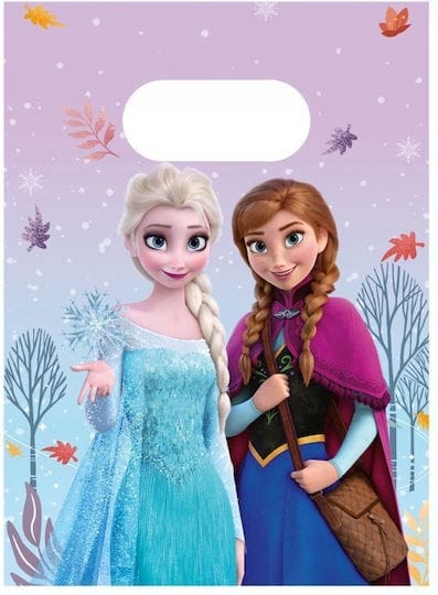 Frozen Elsa Anna Geburtstagsgeschenktüten Aus Papier, 4 Stück.