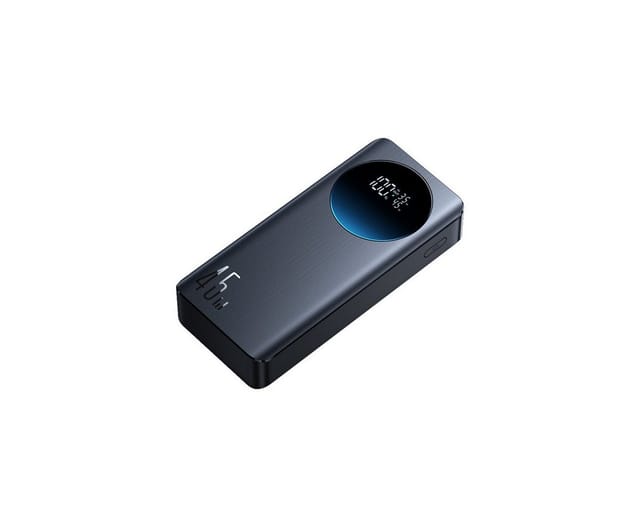 Powerbank 20000 Mah Usb-a/usb-c Mit Digitalanzeige, 45 W – Schwarz