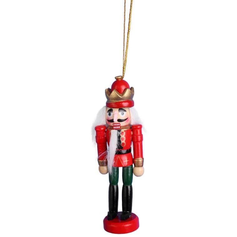 Nussknacker-holzfigur-anhänger 12,5 Cm Nr. 5
