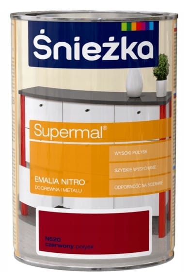 Schneeweißer Supermal Nitro 0,8l Rot