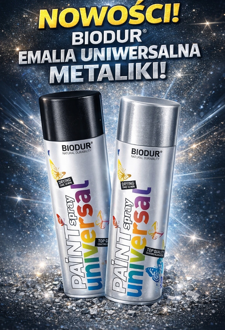 Black Metallic Em.un.biodur Black Metal.400ml Aer