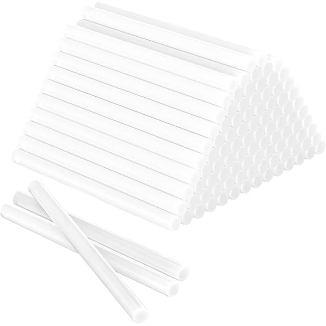 100 Heißklebesticks 7 X 100 Mm, Universelle Transparente Klebesticks Für Heißklebepistolen