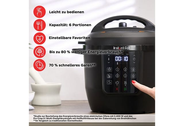 Kochgerät Instant-pot Rio 5.7l 7 Funktionen