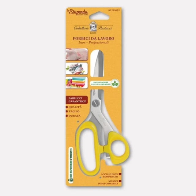 Professionelle Mehrzweckschneider "la Stupenda" Paolucci 20 Cm Aus Rostfreiem Stahl
