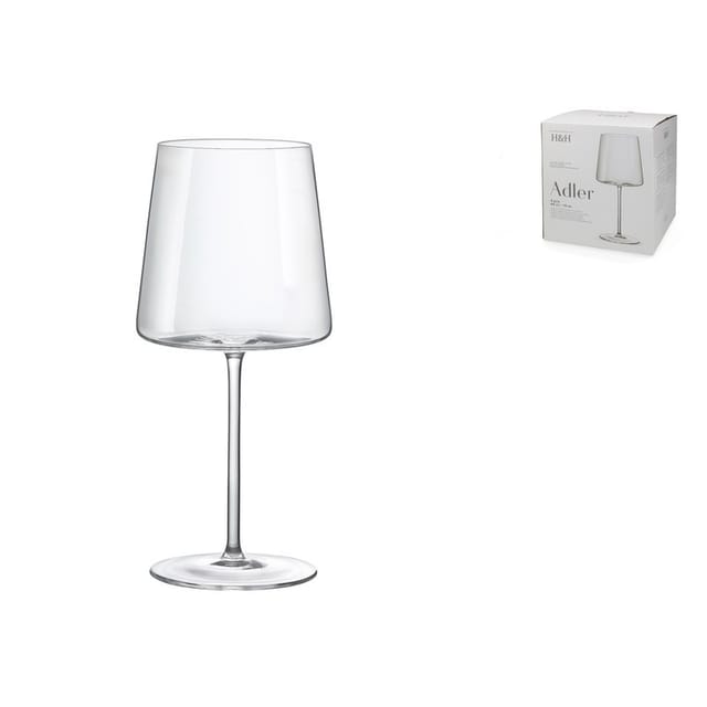 Set Mit 4 Kristallklaren Gläsern Adler 45 Cl
