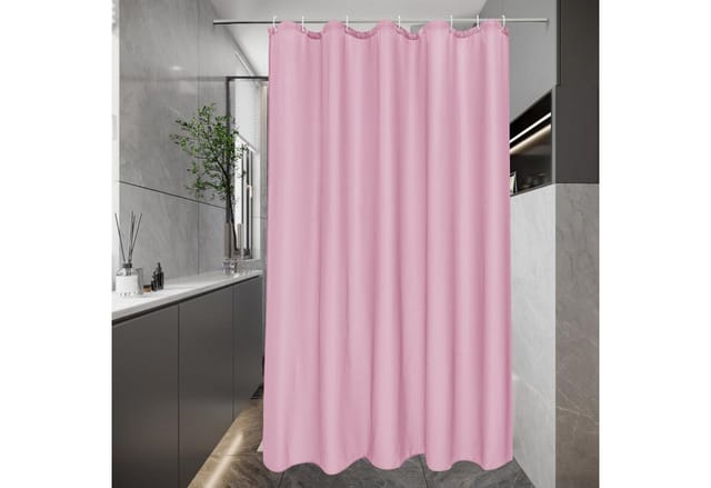 Duschvorhang Schmaler 100x200 Rosa H200 X B100 Cm (1er Pack)