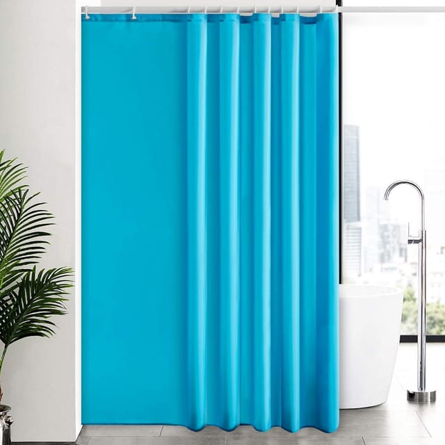 Duschvorhang Überlänge H240 X B200 Cm (1er Pack) Aquamarine