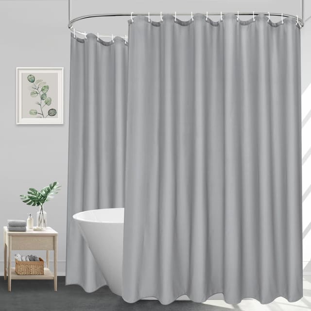 Duschvorhang 300x200cm Grau Wasserdicht Grau H200 X B300 Cm 1er Pack