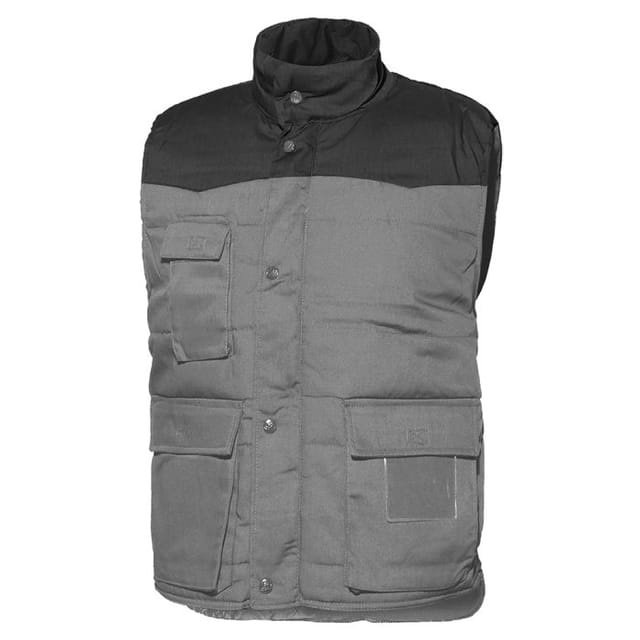 Issaline 04031-084 Arbeitsweste Mit Mehreren Taschen, En Iso 13688:2013, Grau, M