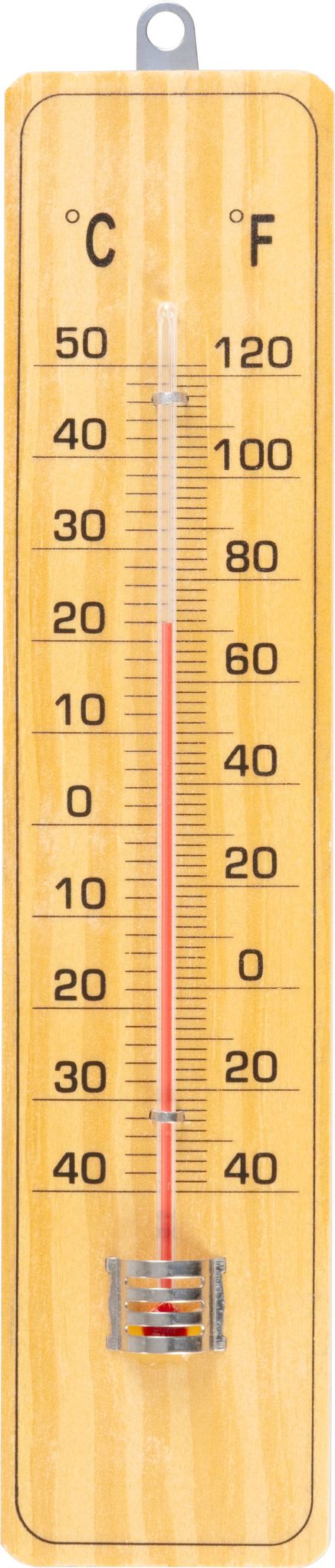 Thermometer Strend Pro, Tmm-032 Woody, Außen, Für Fenster, 220x50x10 Mm, Holz