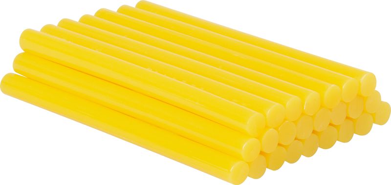 Stift Strend Pro Gs-201d, 100x07 Mm, Gelb, Packung 24 Stk., Schmelz-, Klebestift, Nachfüllung Für Schmelzkleberpistole