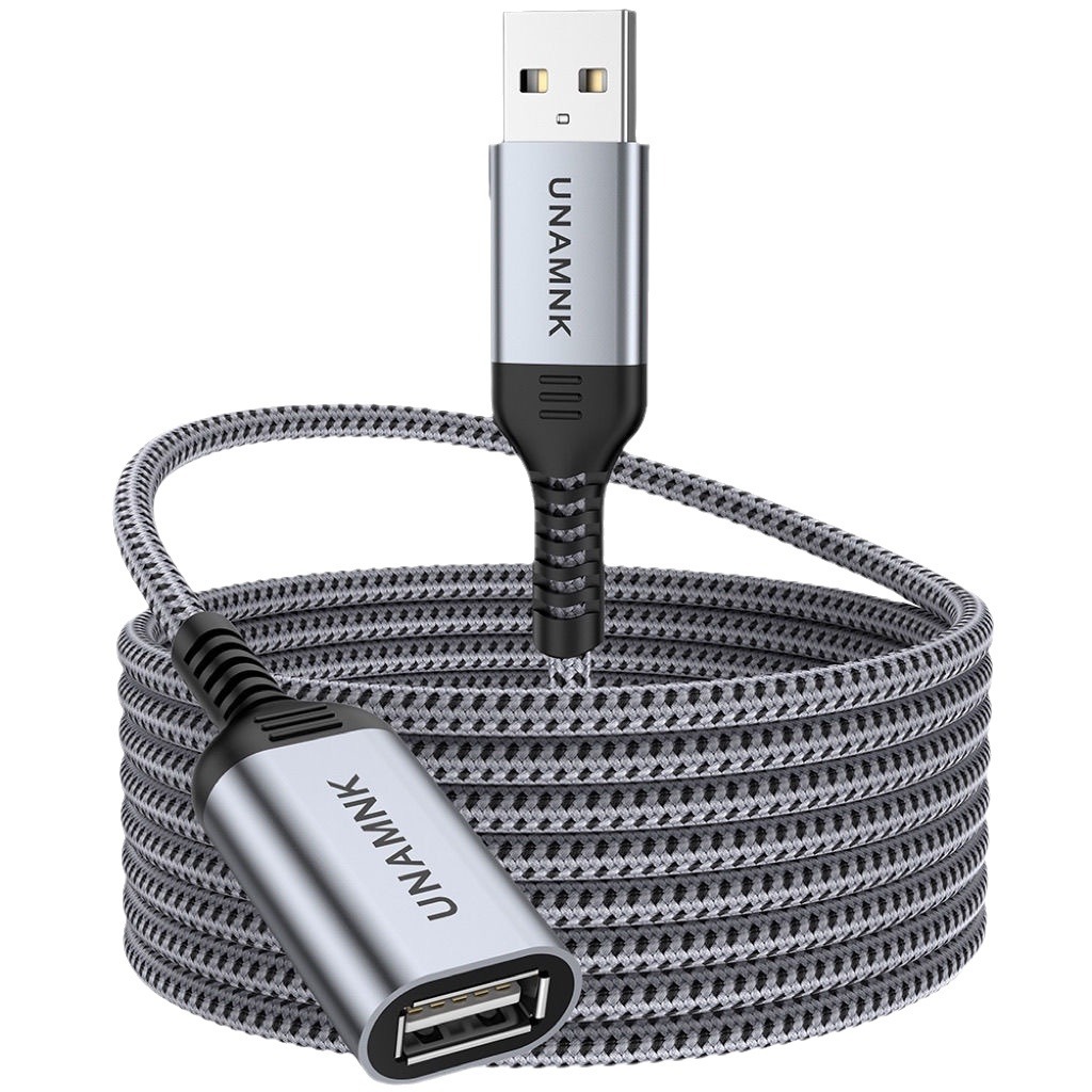Packung Mit 1 Usb 2.0 Typ A Verlängerungskabel, Stecker Auf Buchse, Strapazierfähiges Material, Schnelle Datenübertragung, Kompatibel Mit Druckern, Usb-tastaturen, Usb-flash-laufwerken Und Festplatten