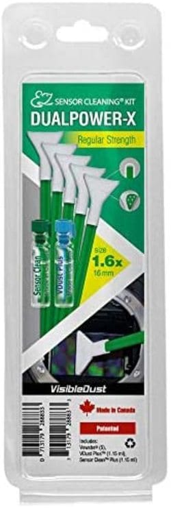 Tergilente Visible Dust Dualpower-x 1.6 X Regular Strength Mdx100 Reinigungslinse [17741759].