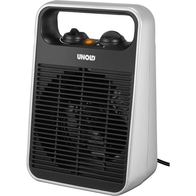 Unold 86106 Tragbarer Elektroheizer Schwarz 2000w