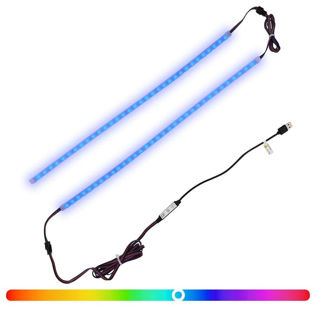 Led Streifen 110 Cm Mehrfarbig Pvc Vidaxl