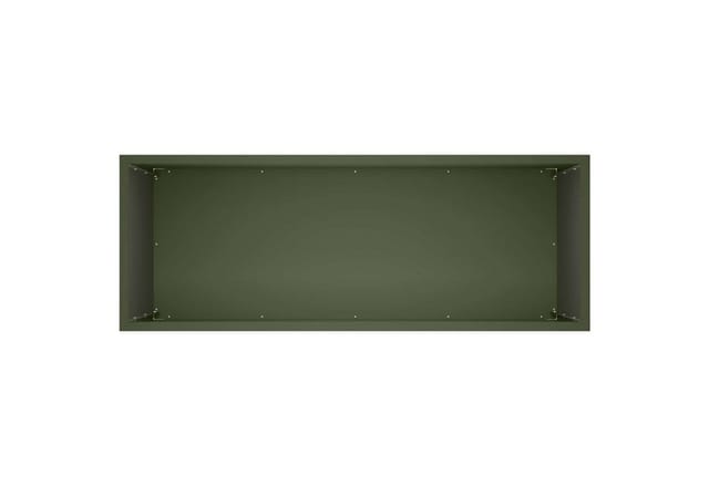 Garten-pflanzgefäß 2 Stk. Olivgrün 80 X 30 X 40 Cm Vidaxl