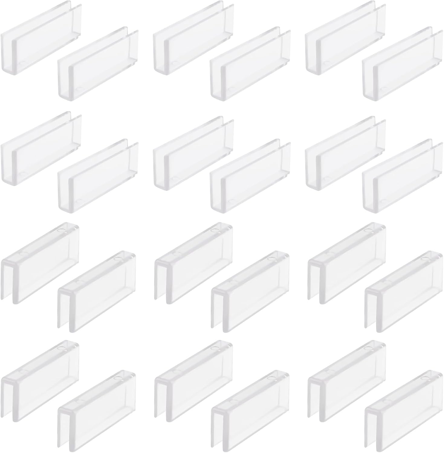 Set Mit 24 180-grad-verbindern Aus Klarglas Zur Befestigung Oder Zum Selbstbau Von Aquarien Und Acrylglasvitrinen