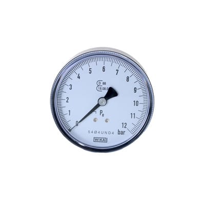 Druckmanometer 0-12 Bar 'eichfähig'