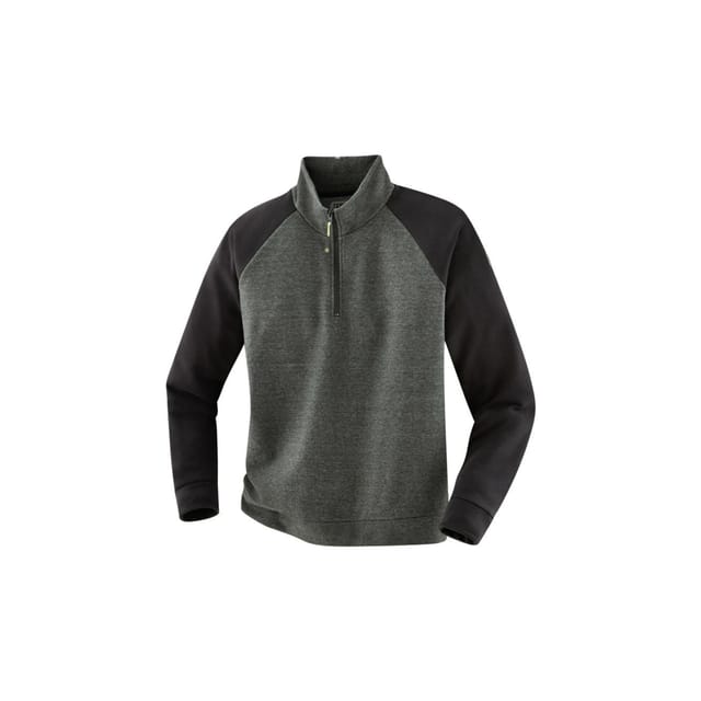 Sweattroyer Dunkelgrün/schwarz 80481 Gr. L