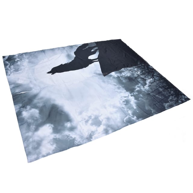 Digital Bedruckter Verdunkelungsvorhang, Verdunkelungsrollo, Fensterdekoration Für Schlafzimmer Und Wohnzimmer, 150 X 166 Cm, Typ 45