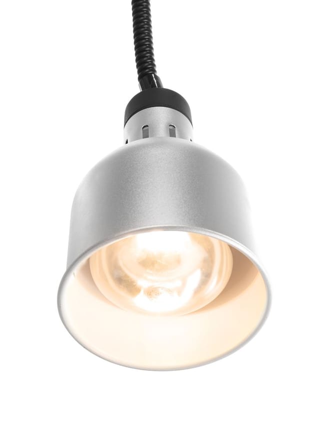 Hendi - Höhenverstellbare Wärmelampe, Zylinderförmig, Kupfer, 230v/250w, ⌀175x(h)250mm