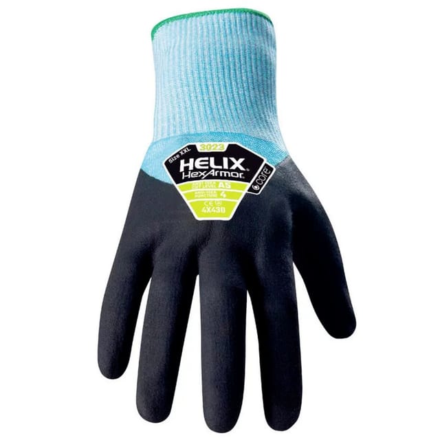 Hexarmor Helix® 3070 6068409 Schnittschutzhandschuh Größe (handschuhe): 9 En 388:2016 1 Paar