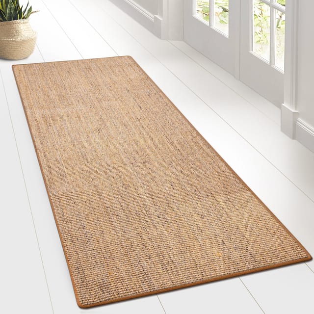 Teppich-läufer Auf Maß Gekettelt Sylt Kork 66 X 350 Cm