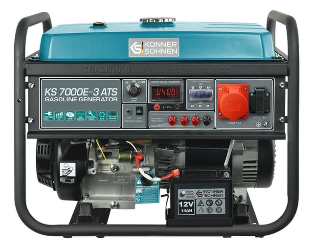 Könner&söhnen - Ks 7000e-3 Ats Stromerzeuger Generator Benzin Notstromaggregat 5500w Mit E-start
