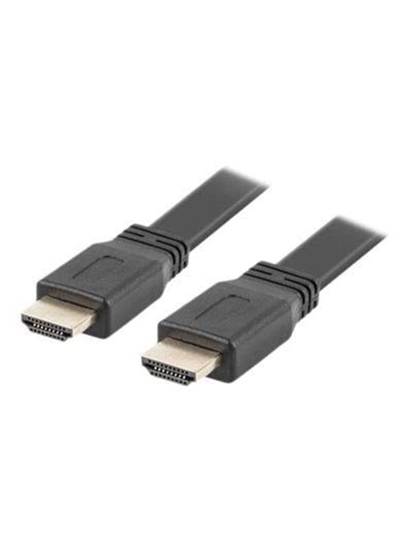 Hdmi Kabel Lanberg Male/male V2.0 4k Flat 1.8m Schwarz