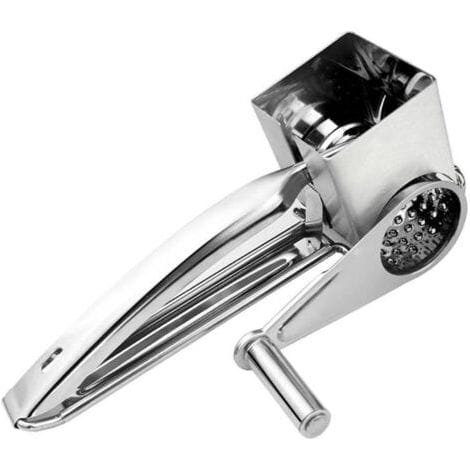 Edelstahltrommel – Schlicht, Robust Und Effizient – Beidhändig Bedienbar – Französische Marke – 19,5 Cm X 10 Cm X 8 Cm