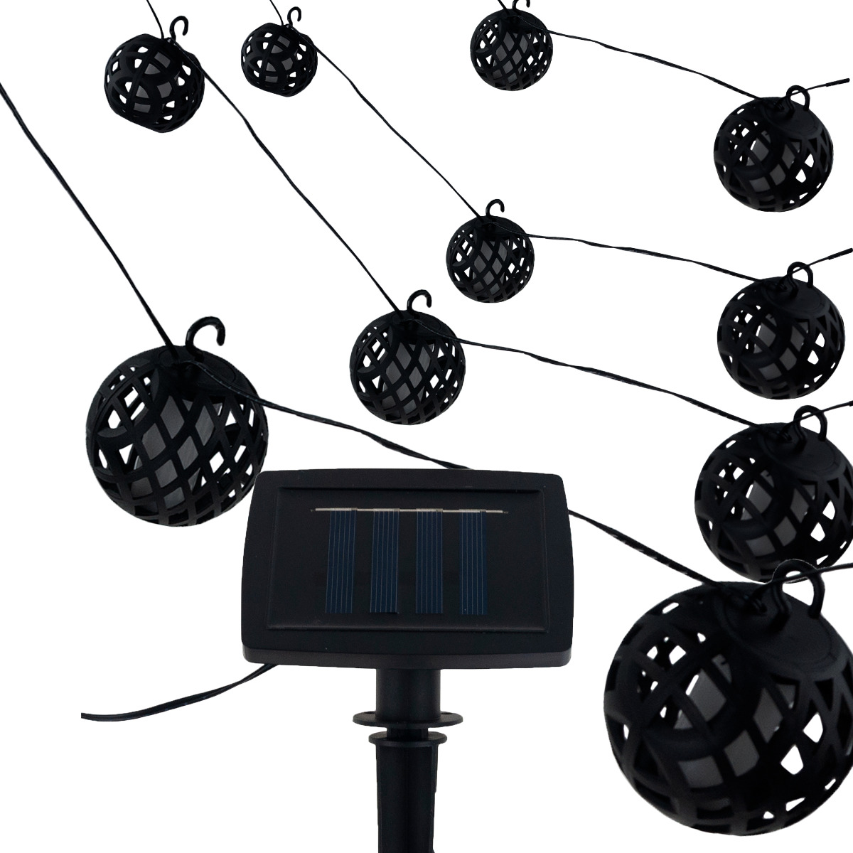 Tg66782 Solarlampe, Gartenlampen, Fackeln, Girlande Für Terrasse Oder Balkon