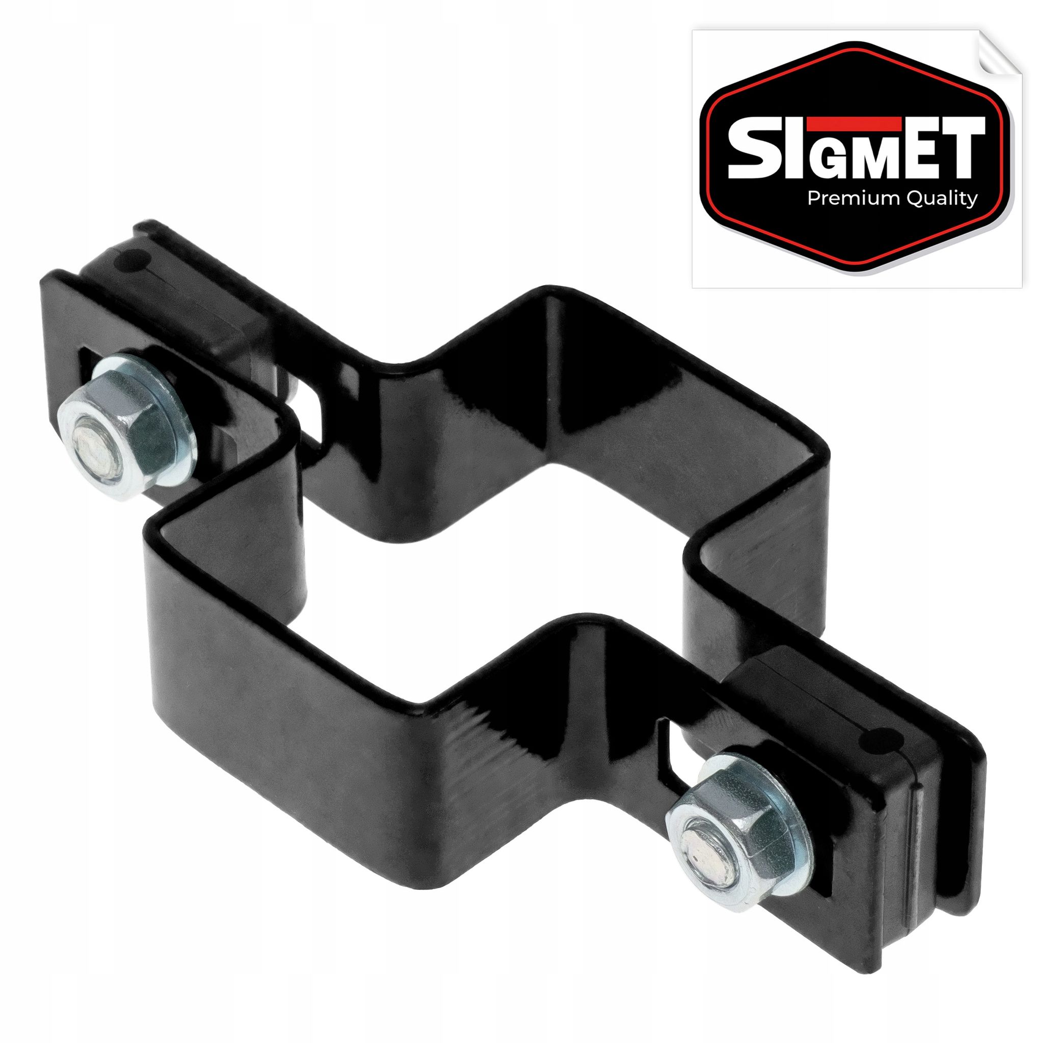 Klemme 40/60 Schwarz 9005 Durchlauf-set