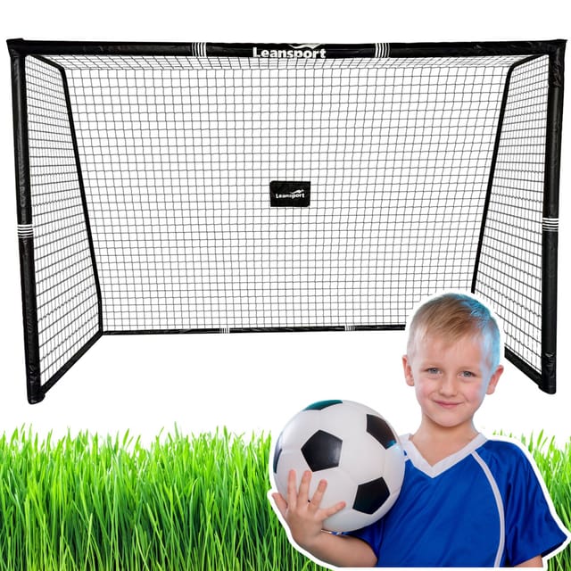 Tragbares Fußballtor Für Kinder, Metall, 300 × 200 × 120 Cm