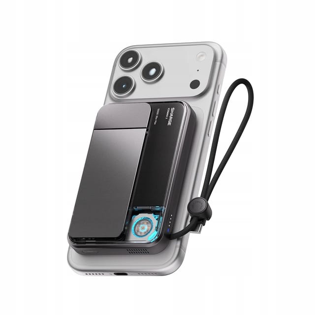 Sharge Ice Mag 3 Powerbank Magsafe 10000mah 20w Usb-c Schwarz Kabellos