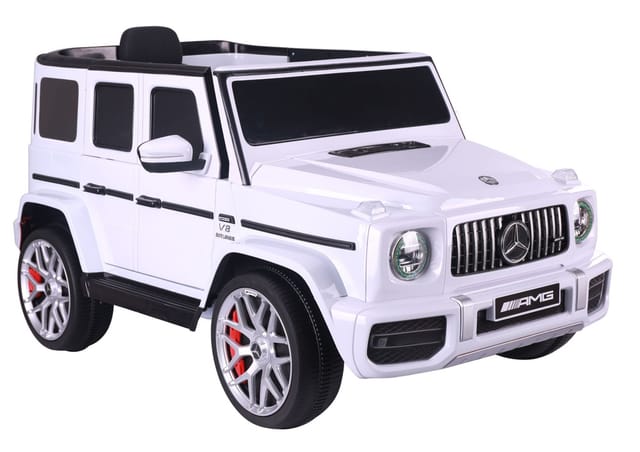 Mercedes G63 S306-1 Elektroauto Weiß
