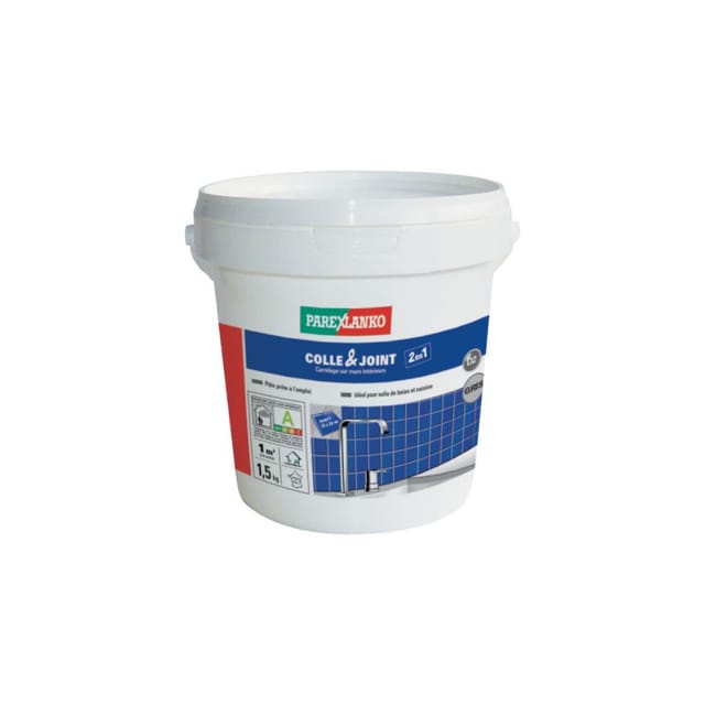 Parexlanko 2in1 Kleber & Dichtmittel Grau - 1,5kg - 02433