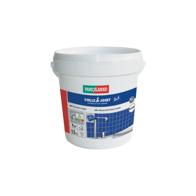 Verlegeprodukt Parexlanko Kleber Fuge Weiß 1.5 Kg