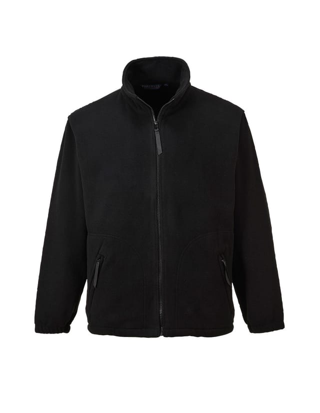 Schwere Polarfleece Argyll Farbe: Schwarz Größe 5xl - Portwest