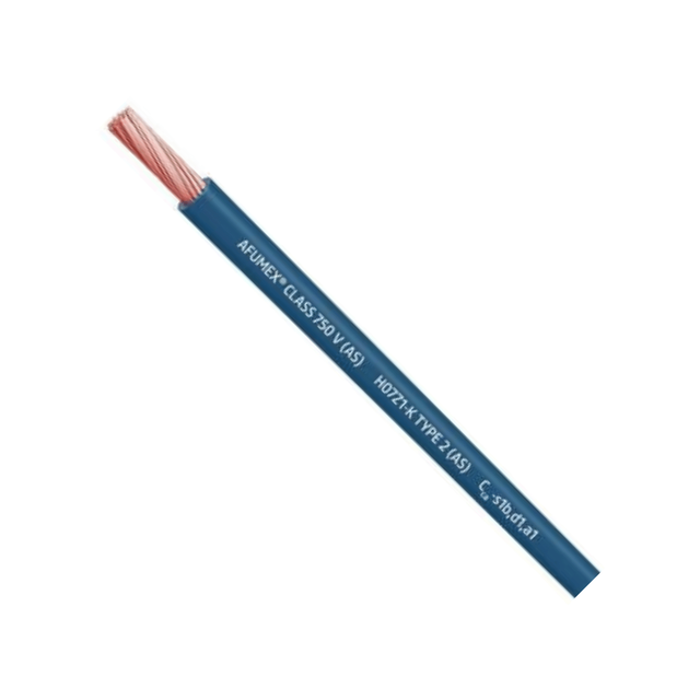 Halogenfreie Kabelrolle 1,5 Mm Blau (200 M) H07z1-k As 750v