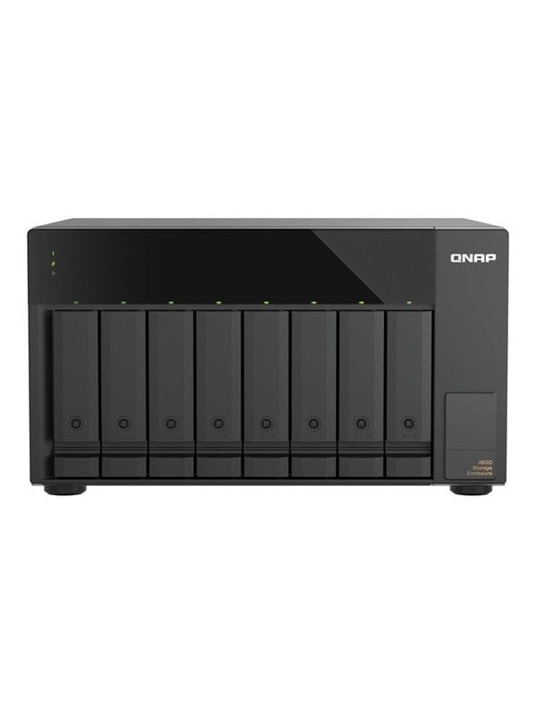 Qnap Ts-432xeu Nas Rack (1u) 4 Gb Ddr4 0 Tb Qnap Qts Schwarz, Grau