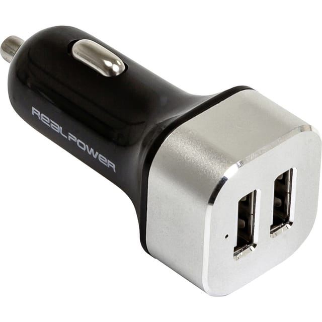 Realpower Kfz-ladegerät 2400ma 2xusb (176635)