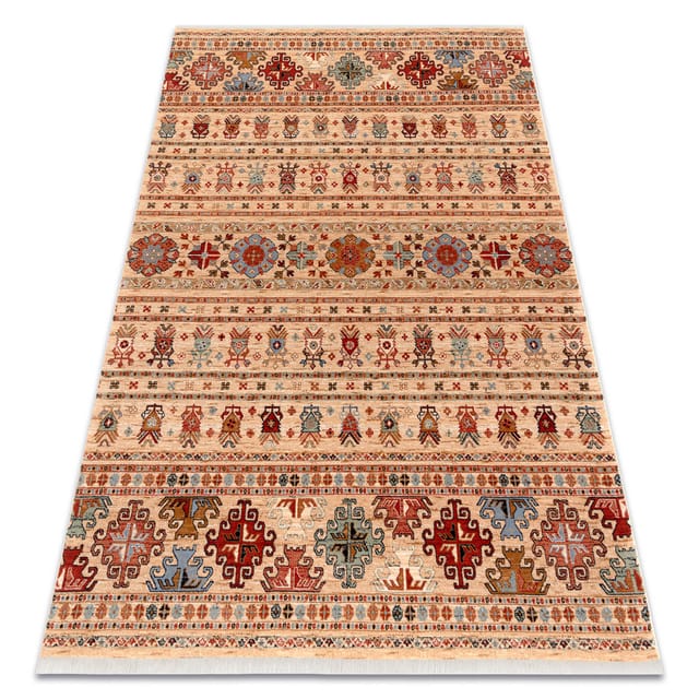 Rugsx - Teppich Wolle Keshan Franse, Orientalisch 7684/53555 Beige / Terrakotta Beige 160x230 Cm