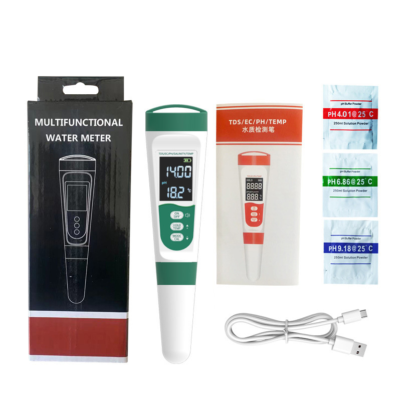 Ph-messgerät - Genauigkeit 0,01, Digital, Für Wasser, Aquarium, Pool - Alovez