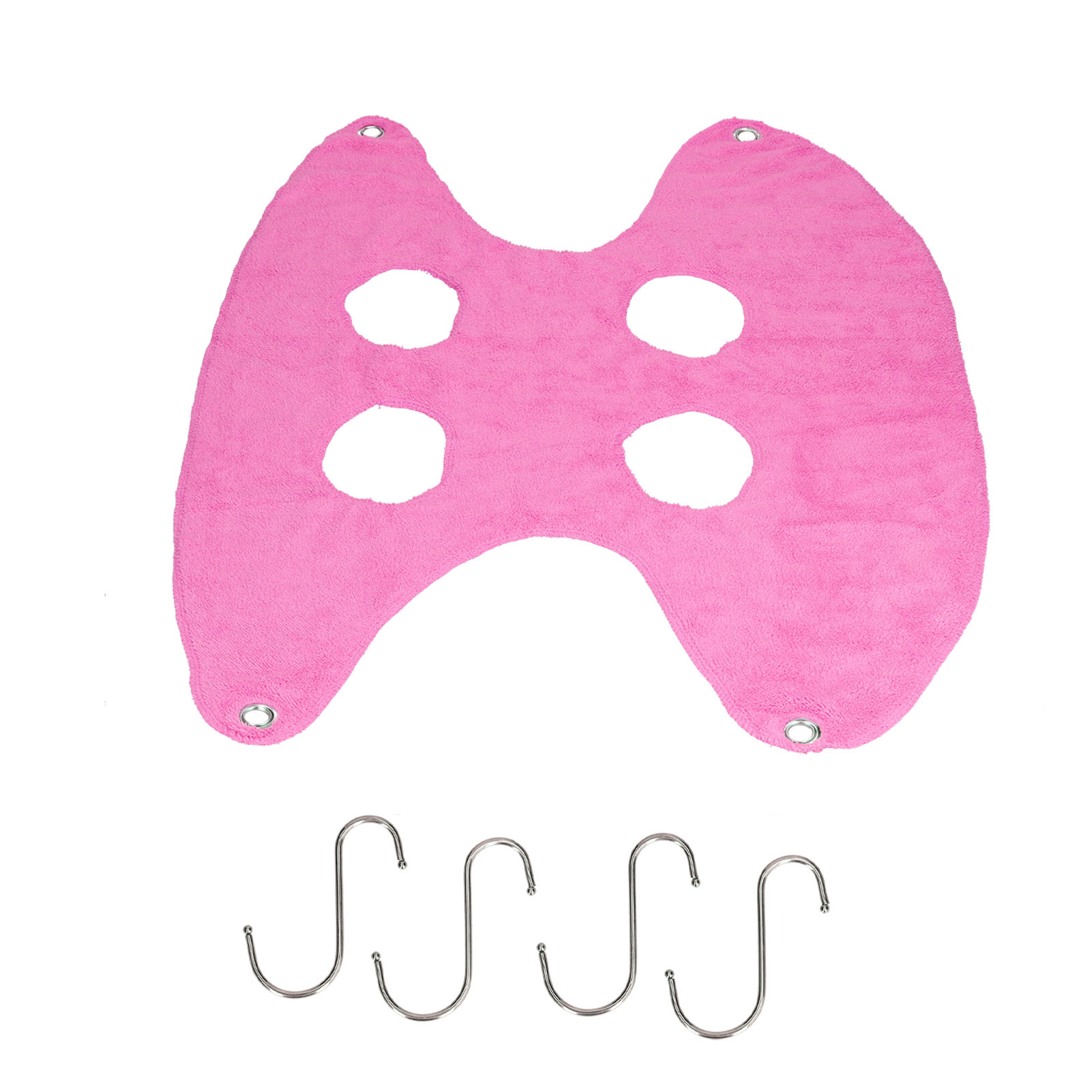 Dicke Und Weiche Hängematte Zur Fellpflege Kleiner Und Mittelgroßer Hunde, Größe M, Fuchsia-rosa