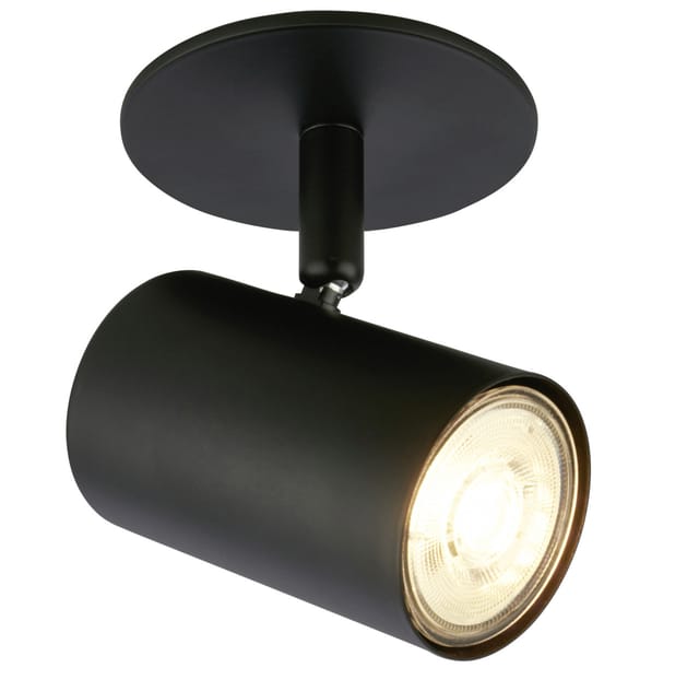 Briloner Aufbauspot Schwenkbar 8,5x13 Cm Gu10 Fassung Max. 9w Schwarz - Deckenstrahler Wohnzimmer Flur Küche Schlafzimmer