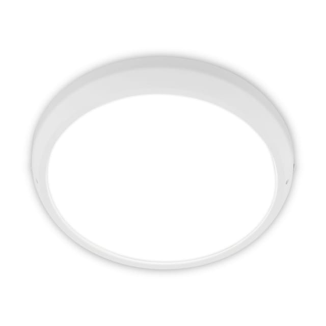 Briloner Led Deckenlampe Ip44 Ø27,5x4 Cm 18w 1900lm 4000k Neutralweiß Spritzwasserschutz Weiß - Deckenleuchte Badezimmer Wohnzimmerlampe Küchenlampe