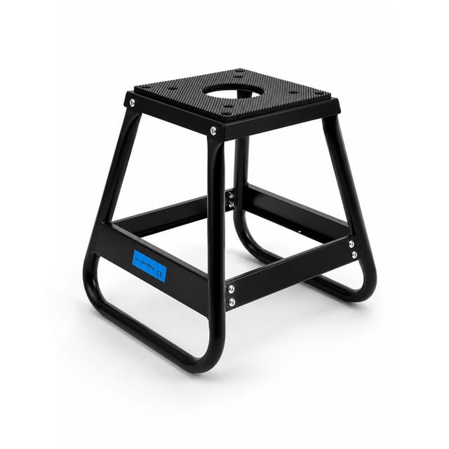 Dirtbike Montagehocker 200 Kg 400 Mm Schwarz Pulverbeschichtet Kompakt